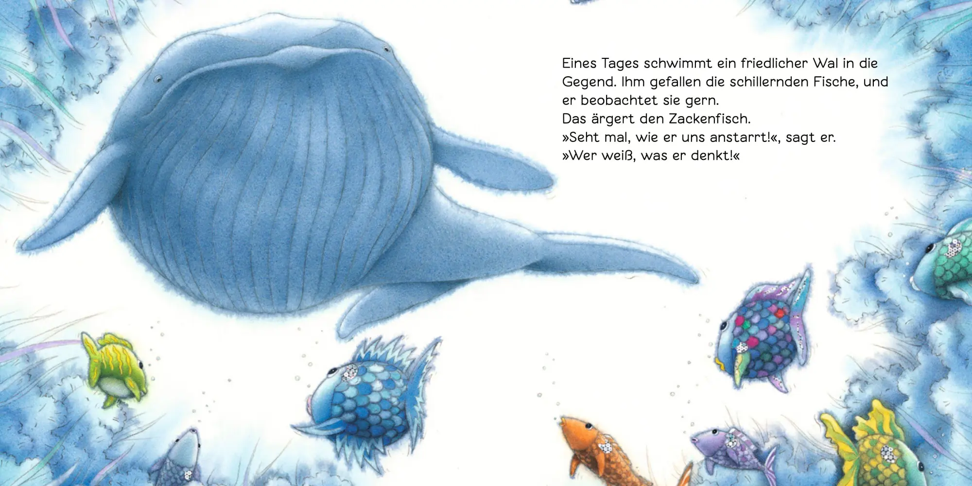 Bild: 9783314107450 | Der Regenbogenfisch stiftet Frieden | Marcus Pfister | Buch | 14 S.
