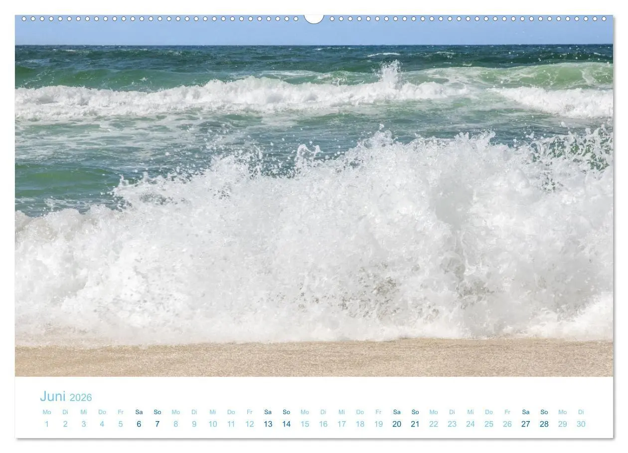 Bild: 9783457457450 | Mehr Nordsee (hochwertiger Premium Wandkalender 2026 DIN A2 quer),...