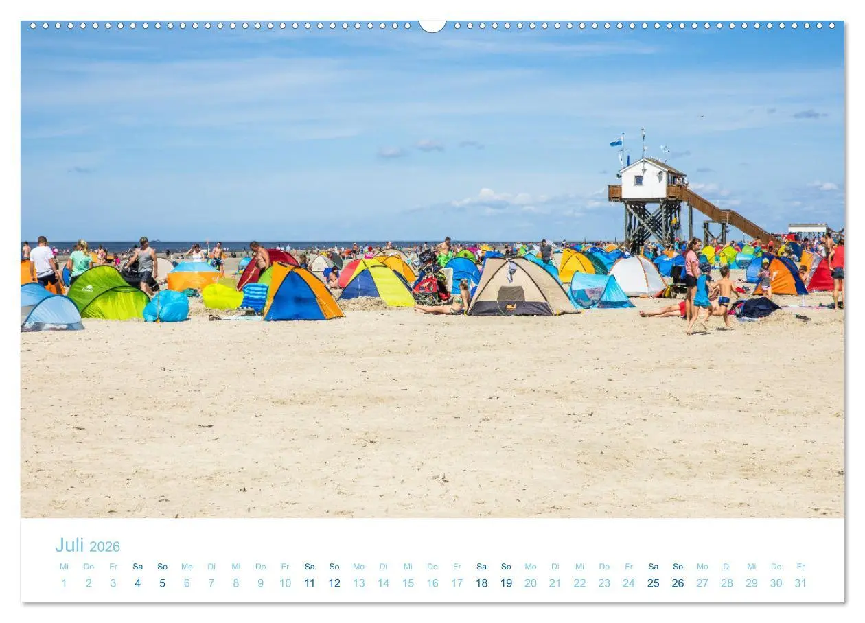 Bild: 9783457457450 | Mehr Nordsee (hochwertiger Premium Wandkalender 2026 DIN A2 quer),...