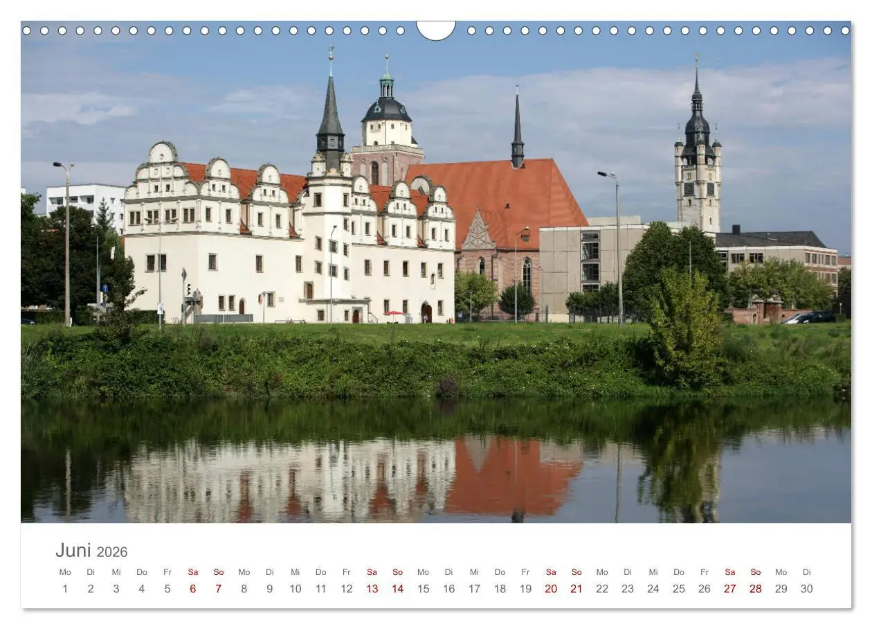 Bild: 9783457767450 | Dessau Design und ein schöner Park (Wandkalender 2026 DIN A3 quer),...