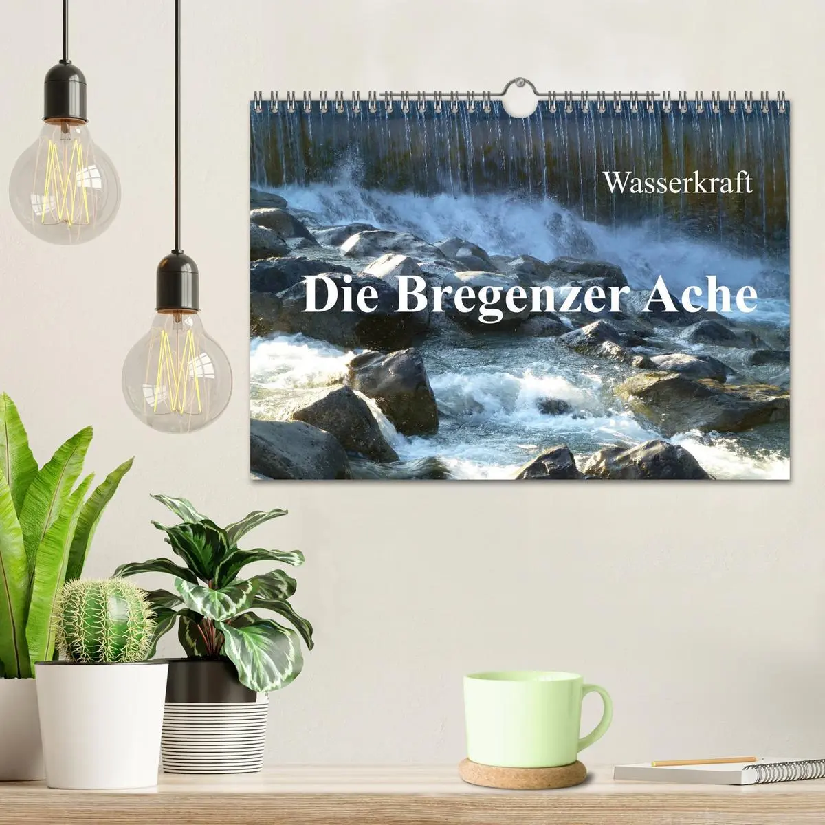 Bild: 9783516097450 | Wasserkraft - Die Bregenzer Ache (Wandkalender 2026 DIN A4 quer),...