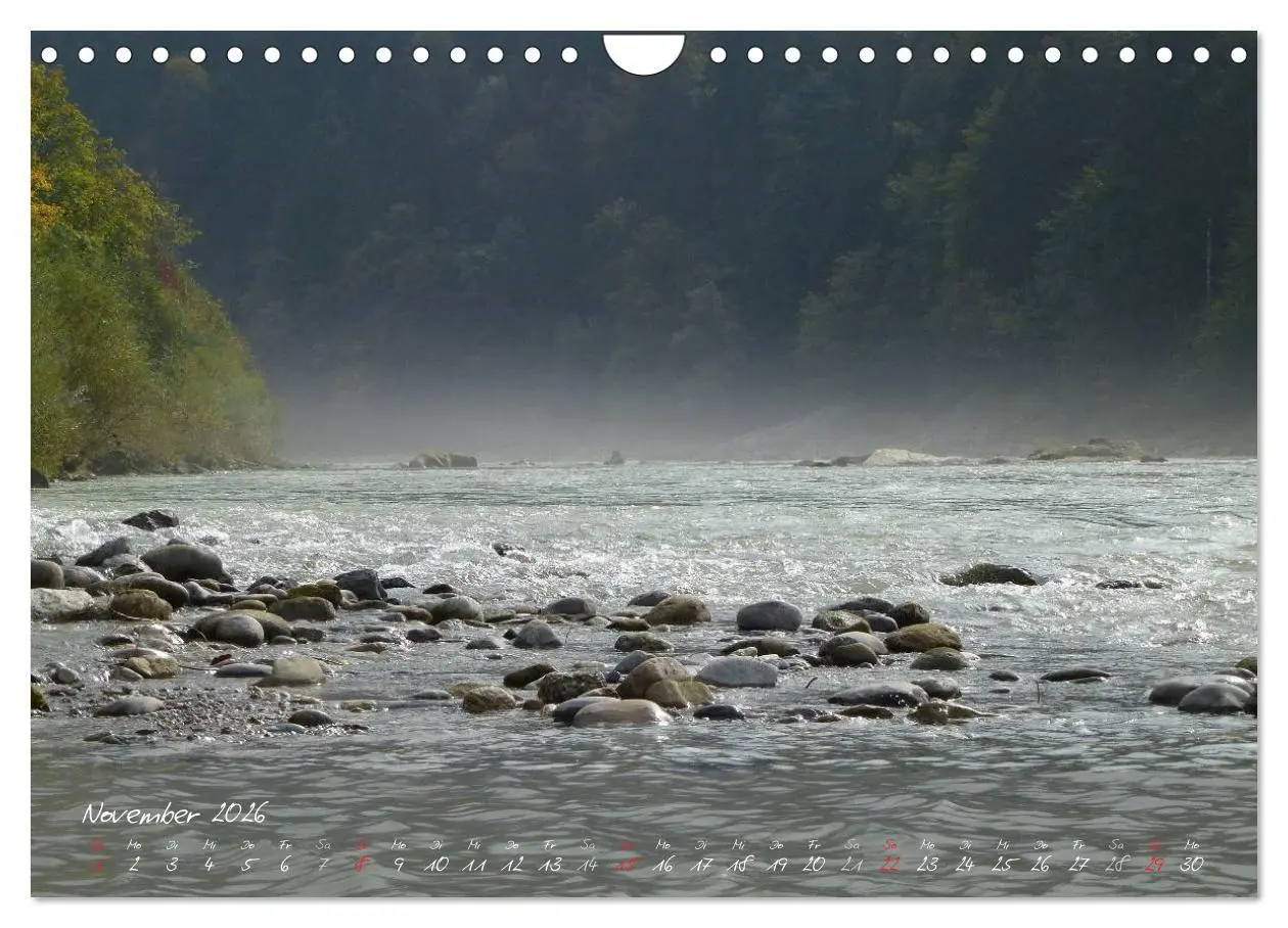 Bild: 9783516097450 | Wasserkraft - Die Bregenzer Ache (Wandkalender 2026 DIN A4 quer),...