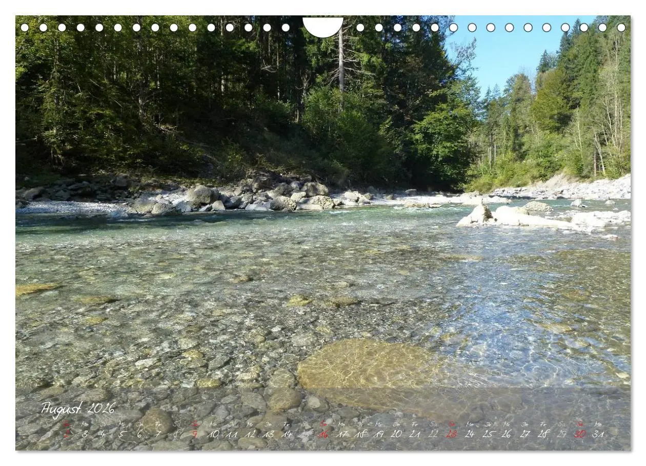 Bild: 9783516097450 | Wasserkraft - Die Bregenzer Ache (Wandkalender 2026 DIN A4 quer),...