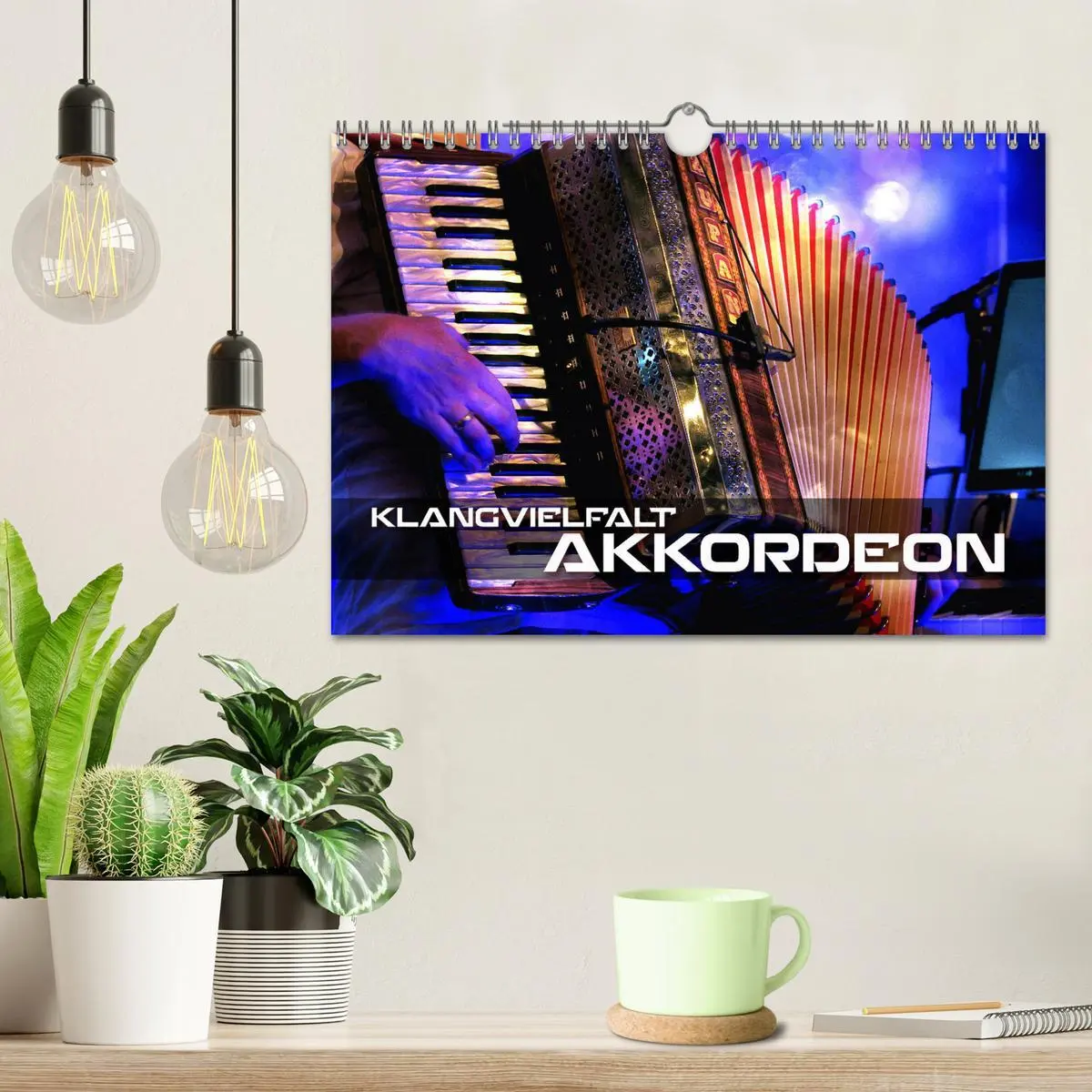 Bild: 9783516237450 | Klangvielfalt Akkordeon (Wandkalender 2026 DIN A4 quer), CALVENDO...