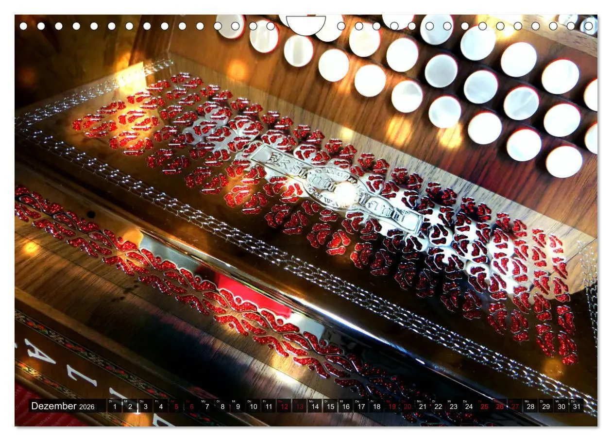 Bild: 9783516237450 | Klangvielfalt Akkordeon (Wandkalender 2026 DIN A4 quer), CALVENDO...