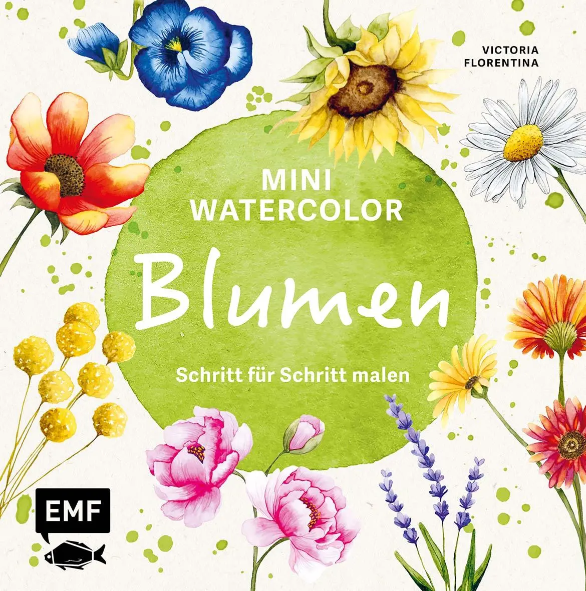 Cover: 9783745927450 | Mini Watercolor - Blumen | Victoria Florentina Wißmann | Buch | 64 S.