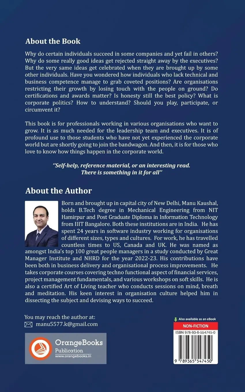 Rückseite: 9789365547450 | Understanding Organisation Culture | Your guide to corporate success