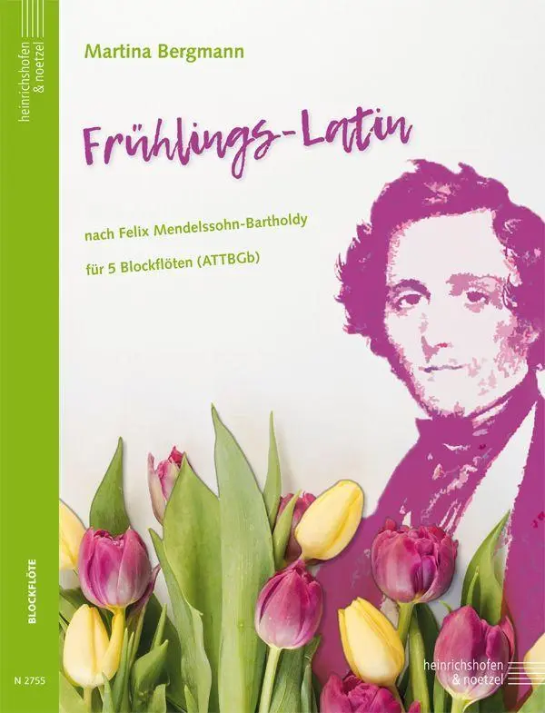 Cover: 9790204427550 | Frühlings-Latin, Partitur und Stimmen | Martina Bergmann | Taschenbuch