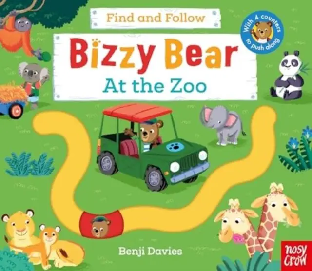 Cover: 9781839947650 | Bizzy Bear: Find and Follow At the Zoo | Buch | Englisch | 2024