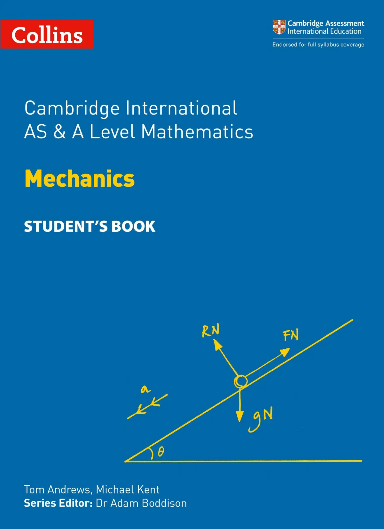 Cover: 9780008257750 | Cambridge International as &amp; a Level Mathematics Mechanics...