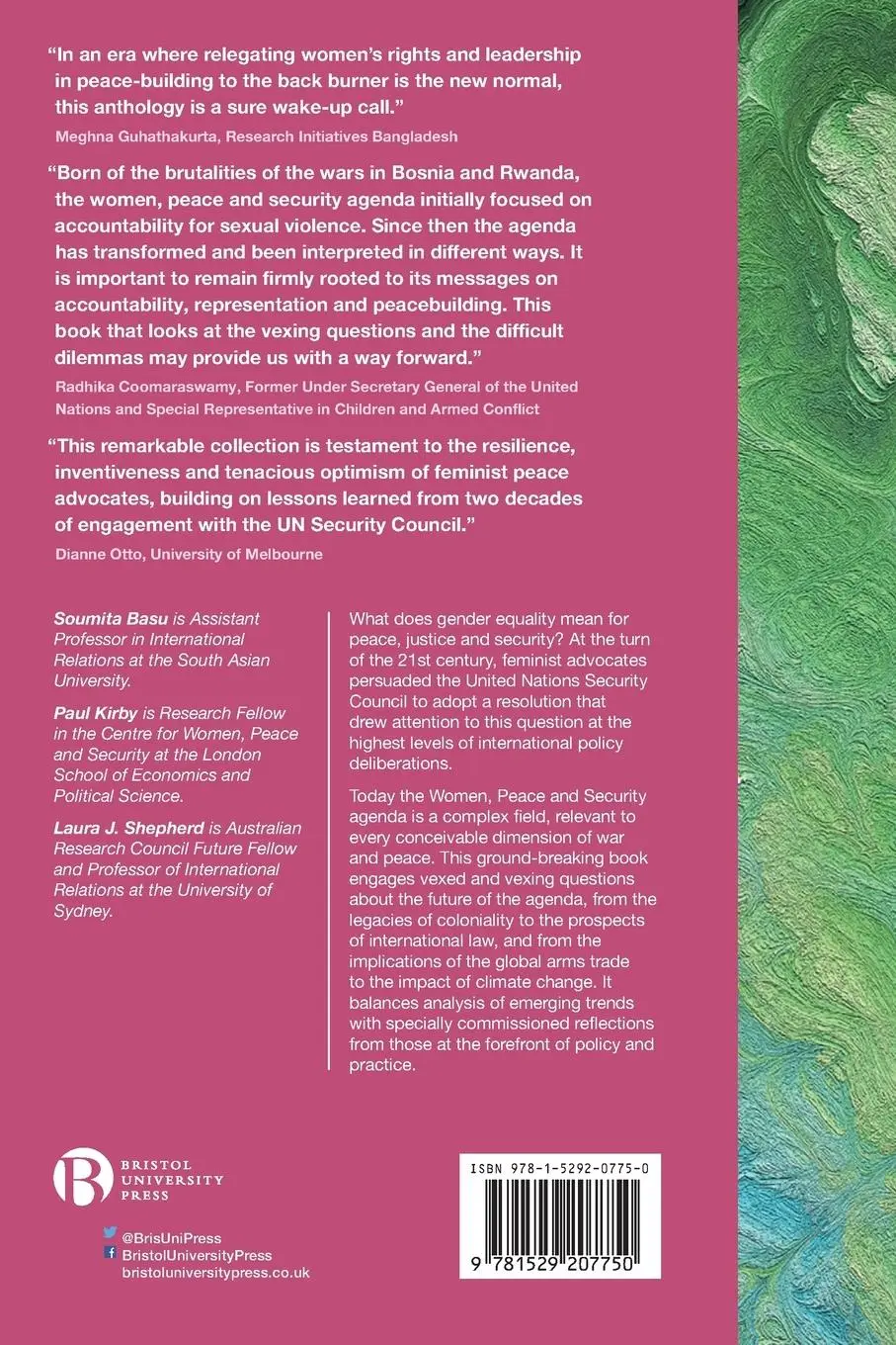 Rückseite: 9781529207750 | New Directions in Women, Peace and Security | Soumita Basu (u. a.)