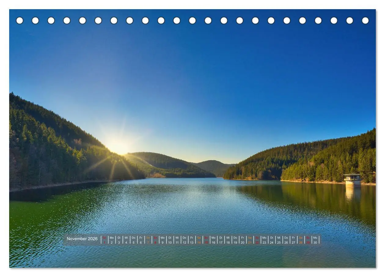 Bild: 9783457427750 | Faszination Thüringer Wald (Tischkalender 2026 DIN A5 quer),...
