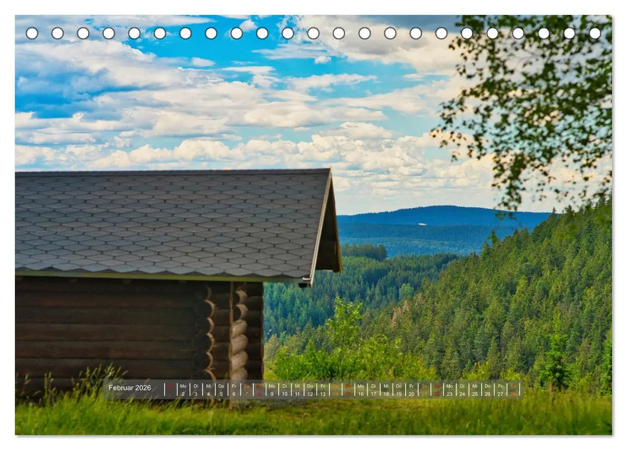 Bild: 9783457427750 | Faszination Thüringer Wald (Tischkalender 2026 DIN A5 quer),...