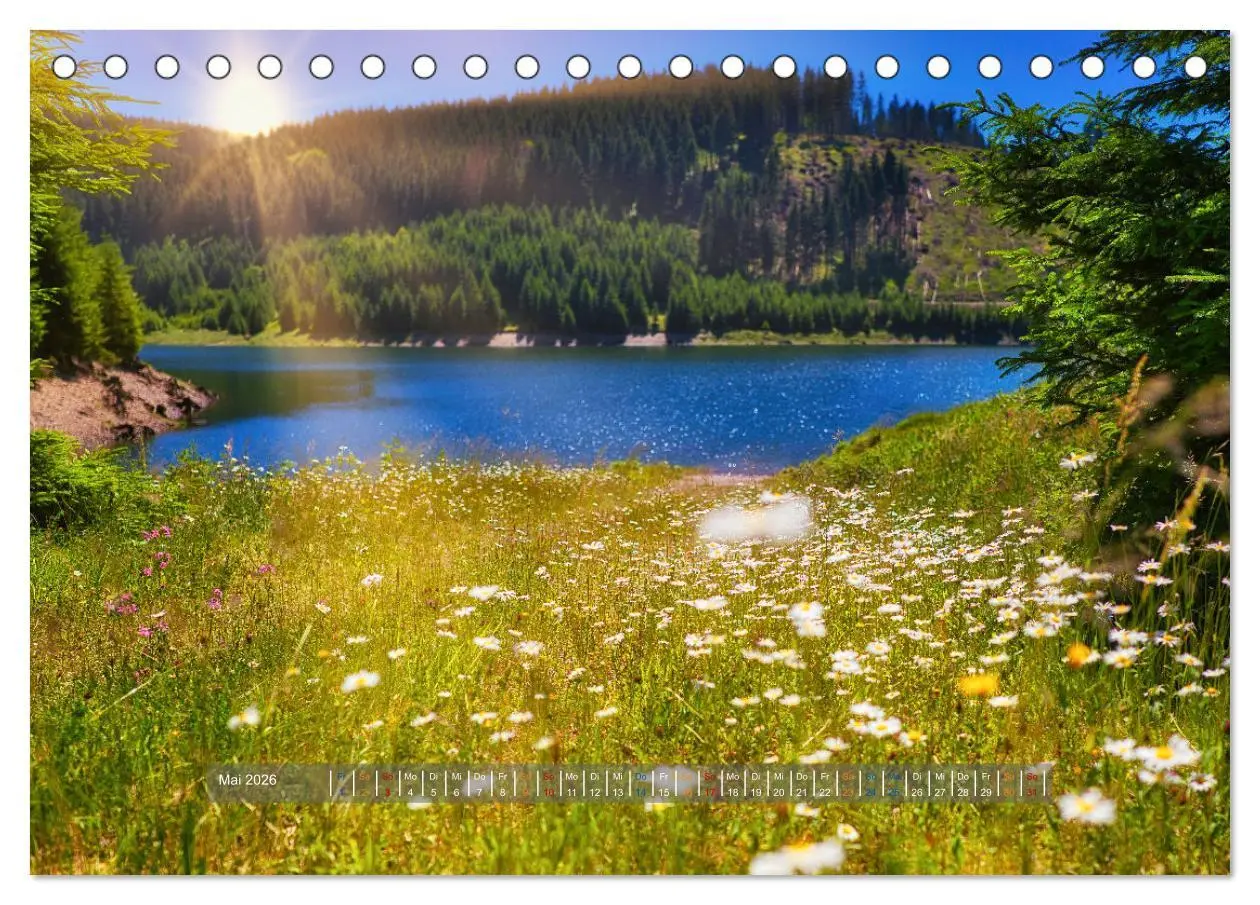Bild: 9783457427750 | Faszination Thüringer Wald (Tischkalender 2026 DIN A5 quer),...