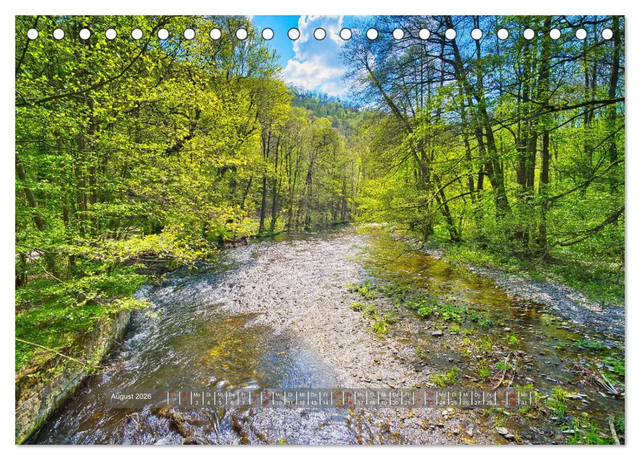 Bild: 9783457427750 | Faszination Thüringer Wald (Tischkalender 2026 DIN A5 quer),...
