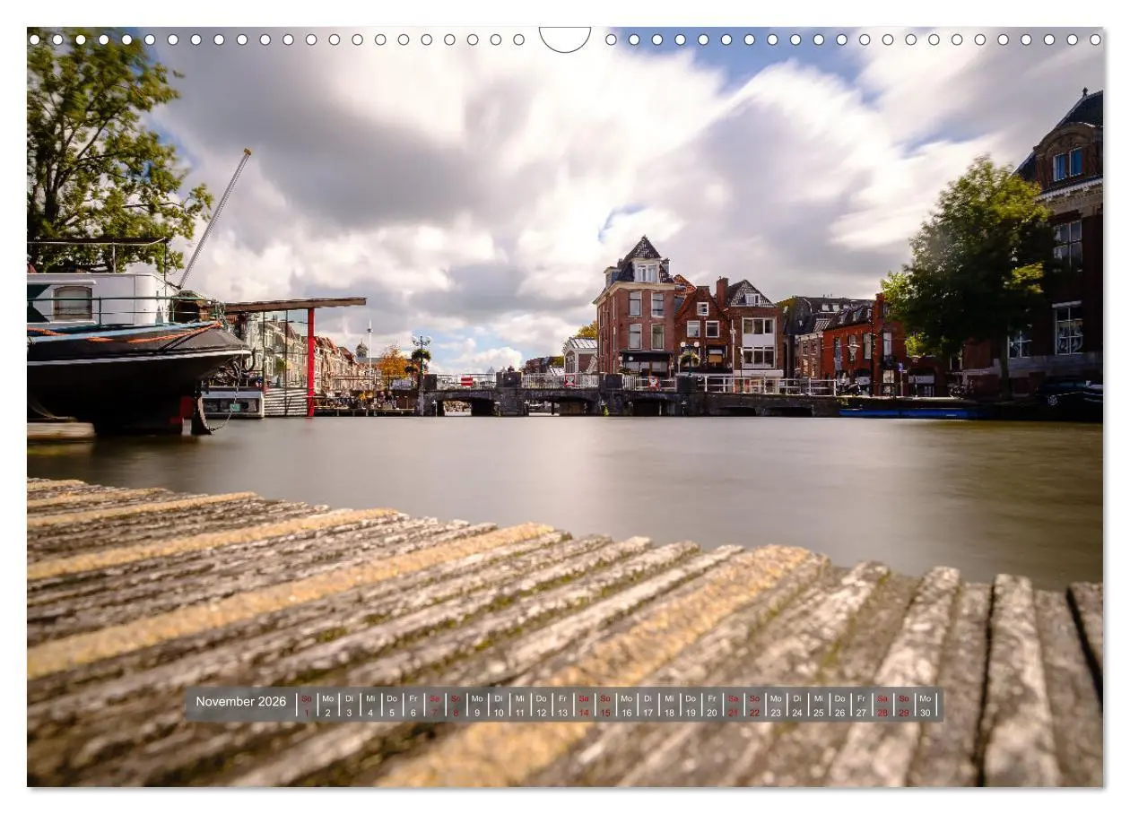 Bild: 9783457597750 | Ein Blick auf Leiden (Wandkalender 2026 DIN A3 quer), CALVENDO...