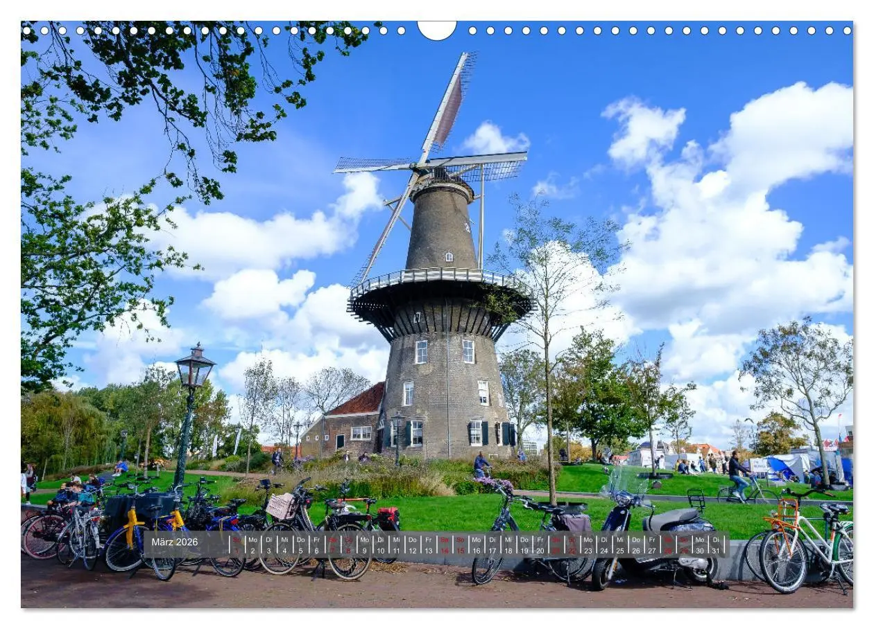 Bild: 9783457597750 | Ein Blick auf Leiden (Wandkalender 2026 DIN A3 quer), CALVENDO...