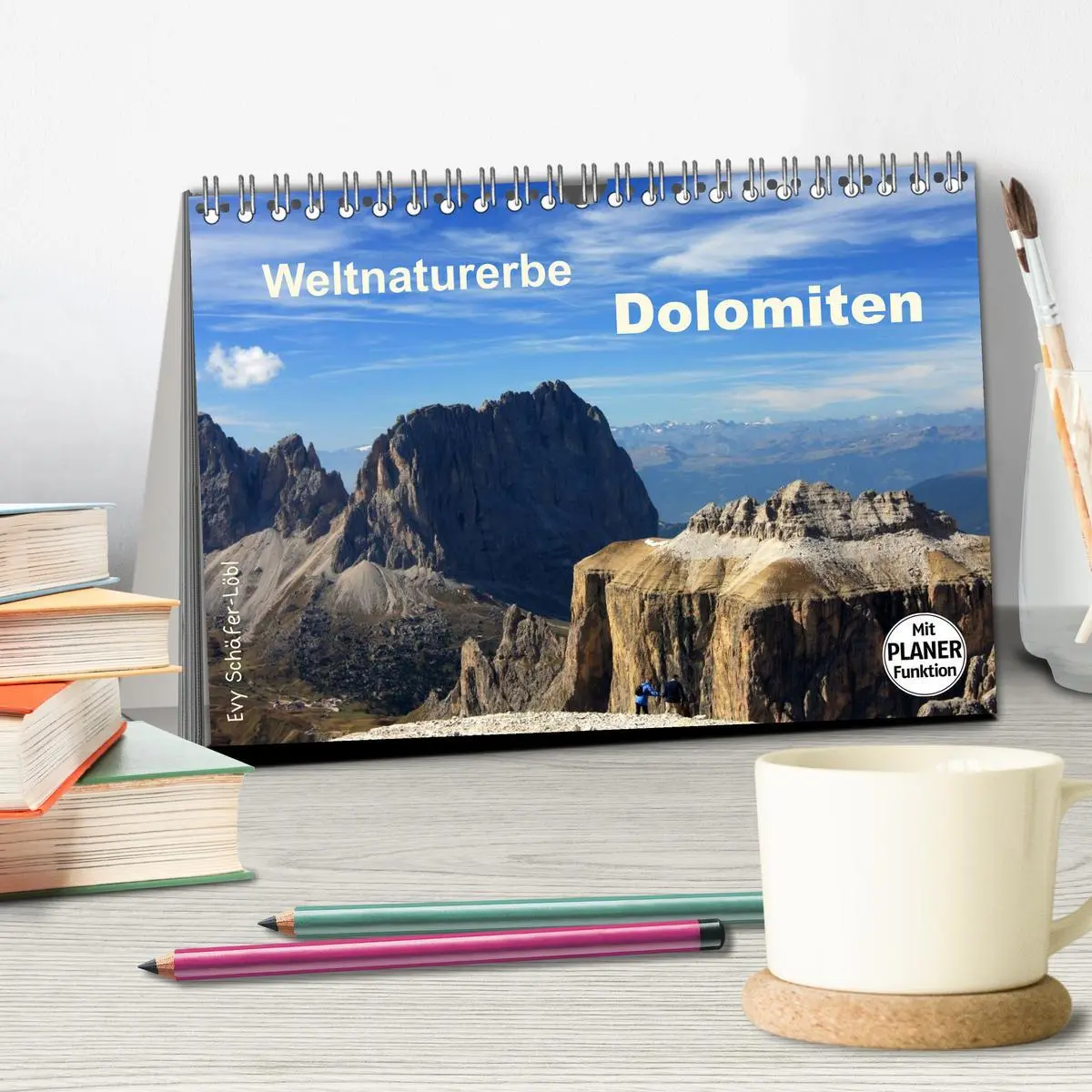 Bild: 9783457977750 | Weltnaturerbe DOLOMITEN (Tischkalender 2026 DIN A5 quer), CALVENDO...