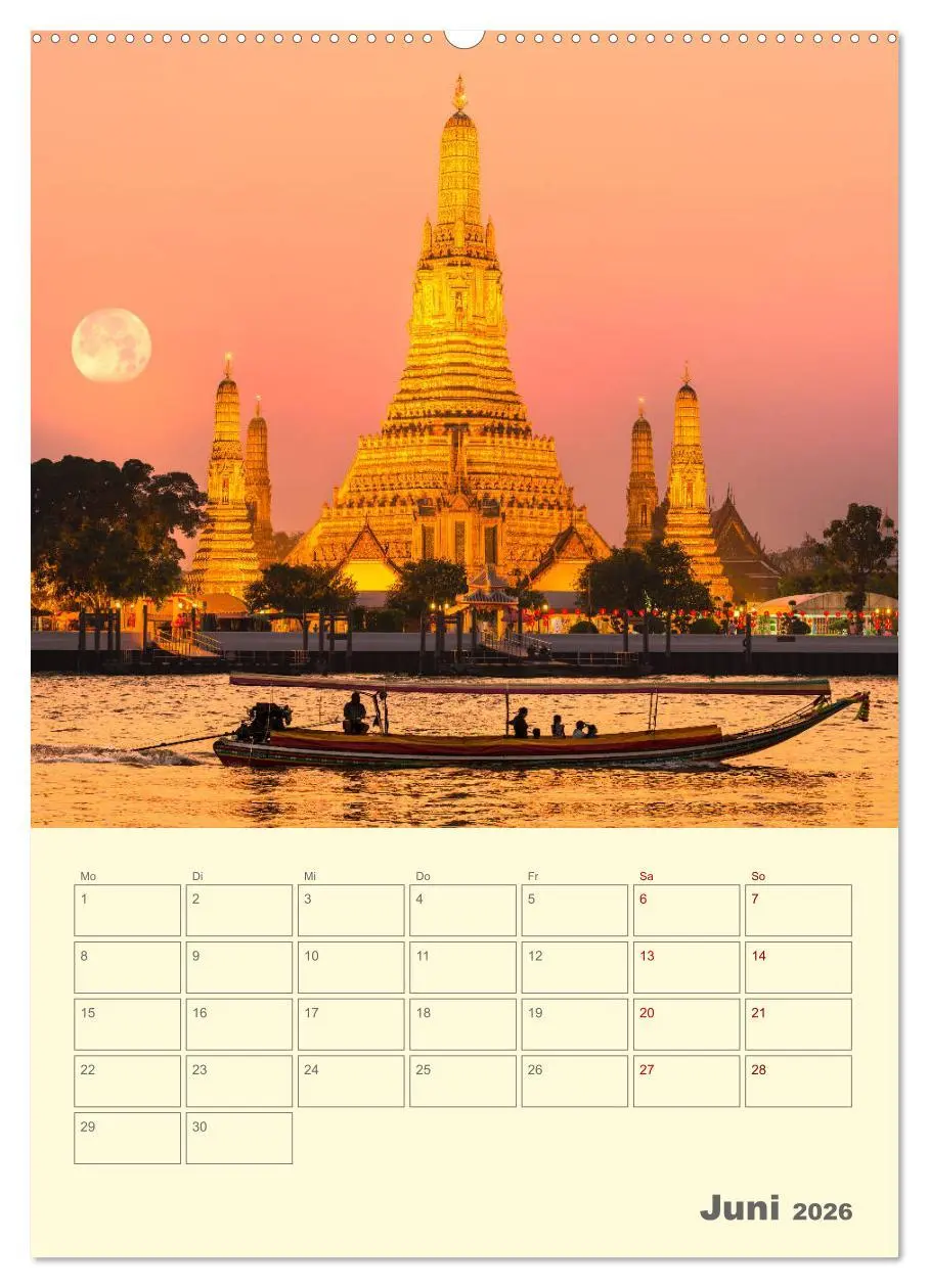 Bild: 9783516377750 | SÜDOSTASIEN - Mein URLAUBSPLANER (hochwertiger Premium Wandkalender...