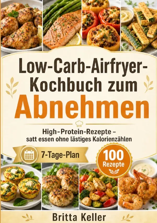 Cover: 9783565577750 | Low-Carb-Airfryer-Kochbuch zum Abnehmen | Britta Keller | Taschenbuch