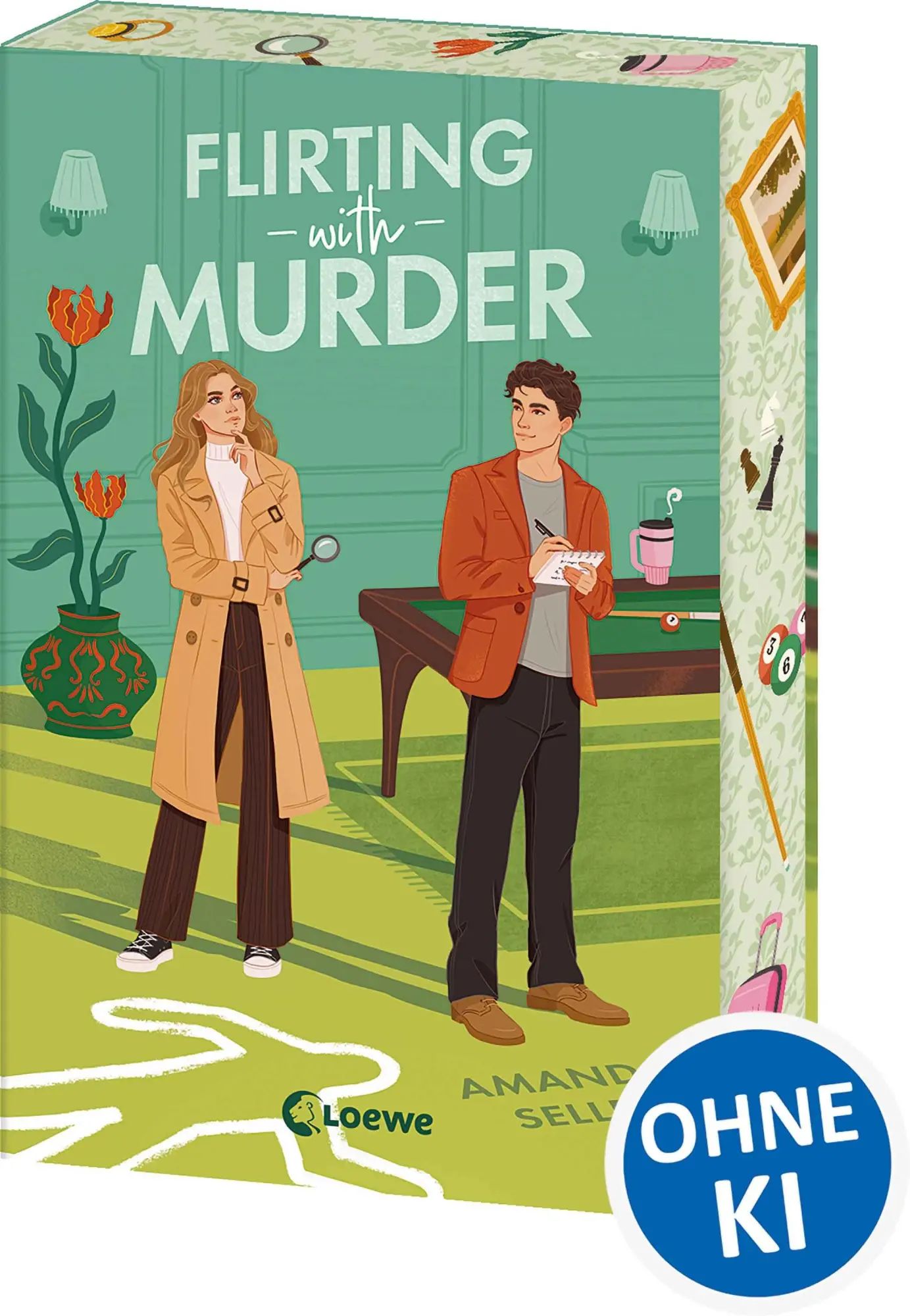 Cover: 9783743227750 | Flirting With Murder (Hearts &amp; Crime, Band 1) | Amanda Sellet | Buch