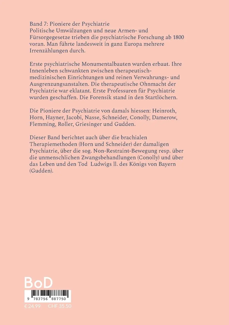 Rückseite: 9783756887750 | Die Verrückten Band 7 | Jakob Landolt | Taschenbuch | 416 S. | Deutsch