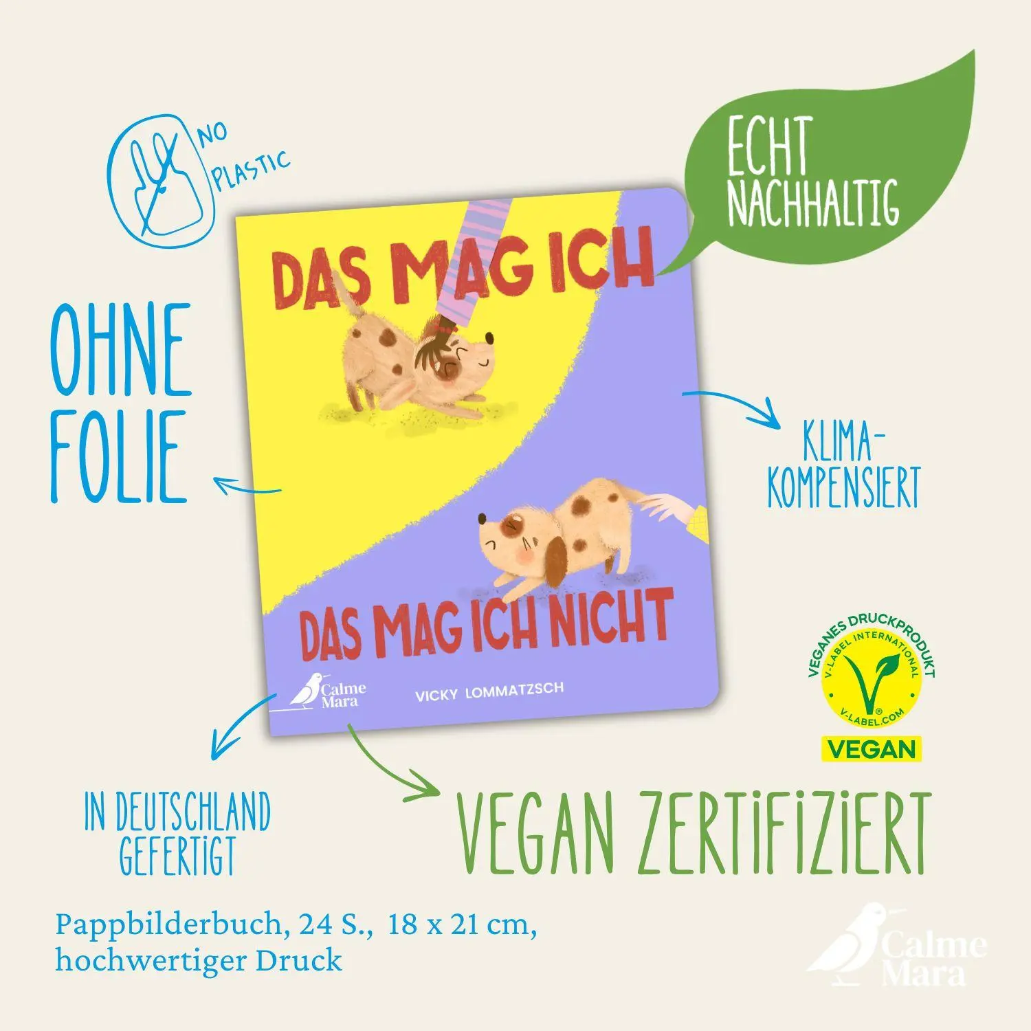 Bild: 9783948877750 | Das mag ich - Das mag ich nicht | Vicky Lommatzsch | Buch | 24 S.