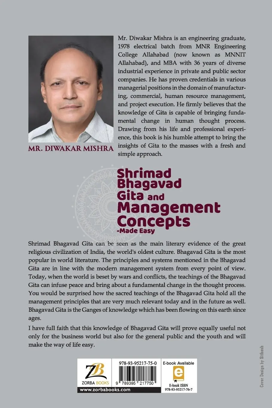 Rückseite: 9789395217750 | Shrimad Bhagavad Gita And Management Concepts - Made Easy | Mishra