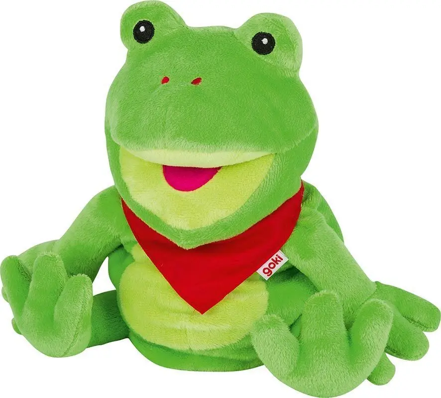 Cover: 4013594517850 | Handpuppe Frosch Frilo | Hangtag | 51785 | Deutsch | 2024