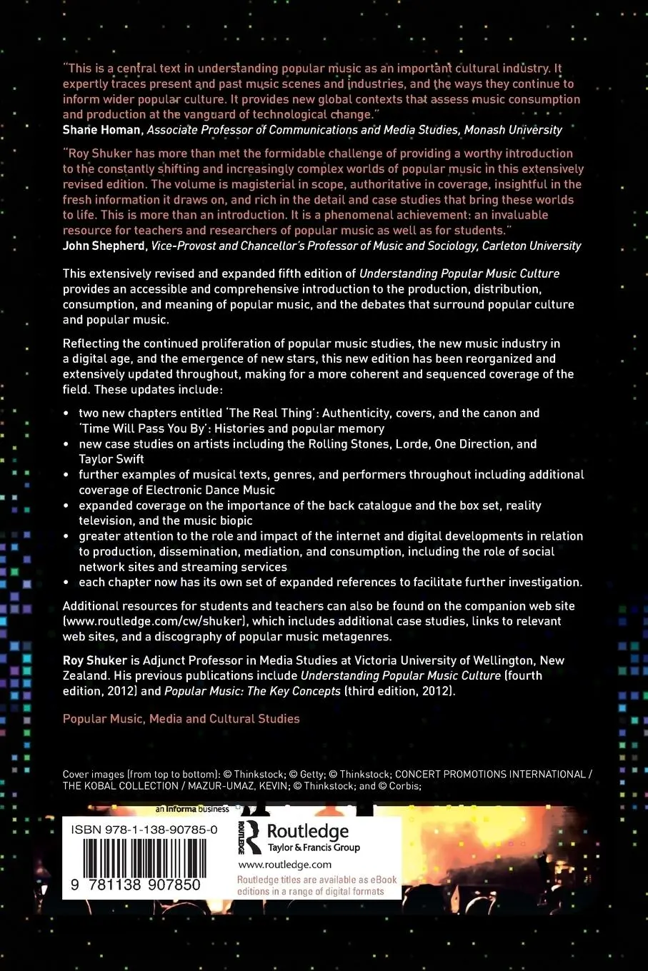 Rückseite: 9781138907850 | Understanding Popular Music Culture | Roy Shuker | Taschenbuch | 2016