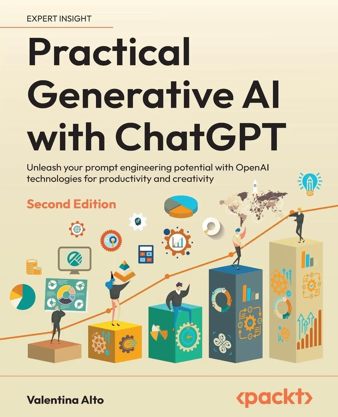 Cover: 9781836647850 | Practical Generative AI with ChatGPT - Second Edition | Valentina Alto