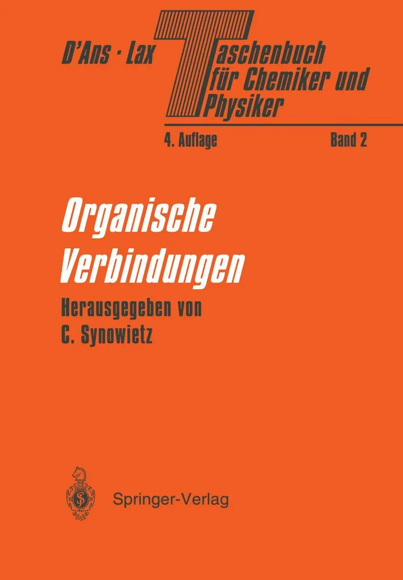 Cover: 9783642617850 | Taschenbuch für Chemiker und Physiker | Claudia Synowietz | Buch