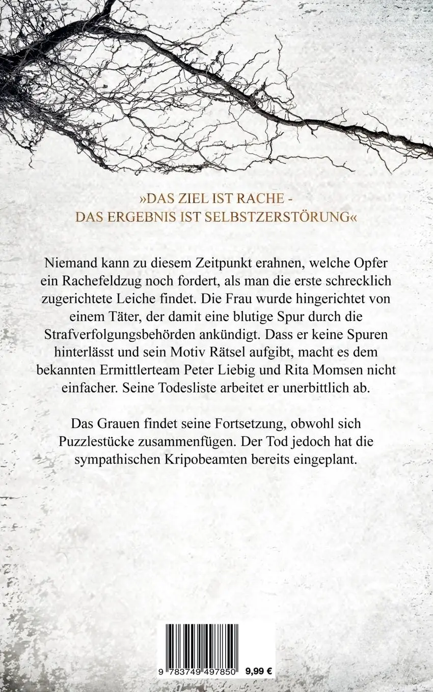 Rückseite: 9783749497850 | Die Rache bleibt | H. C. Scherf | Taschenbuch | 264 S. | Deutsch