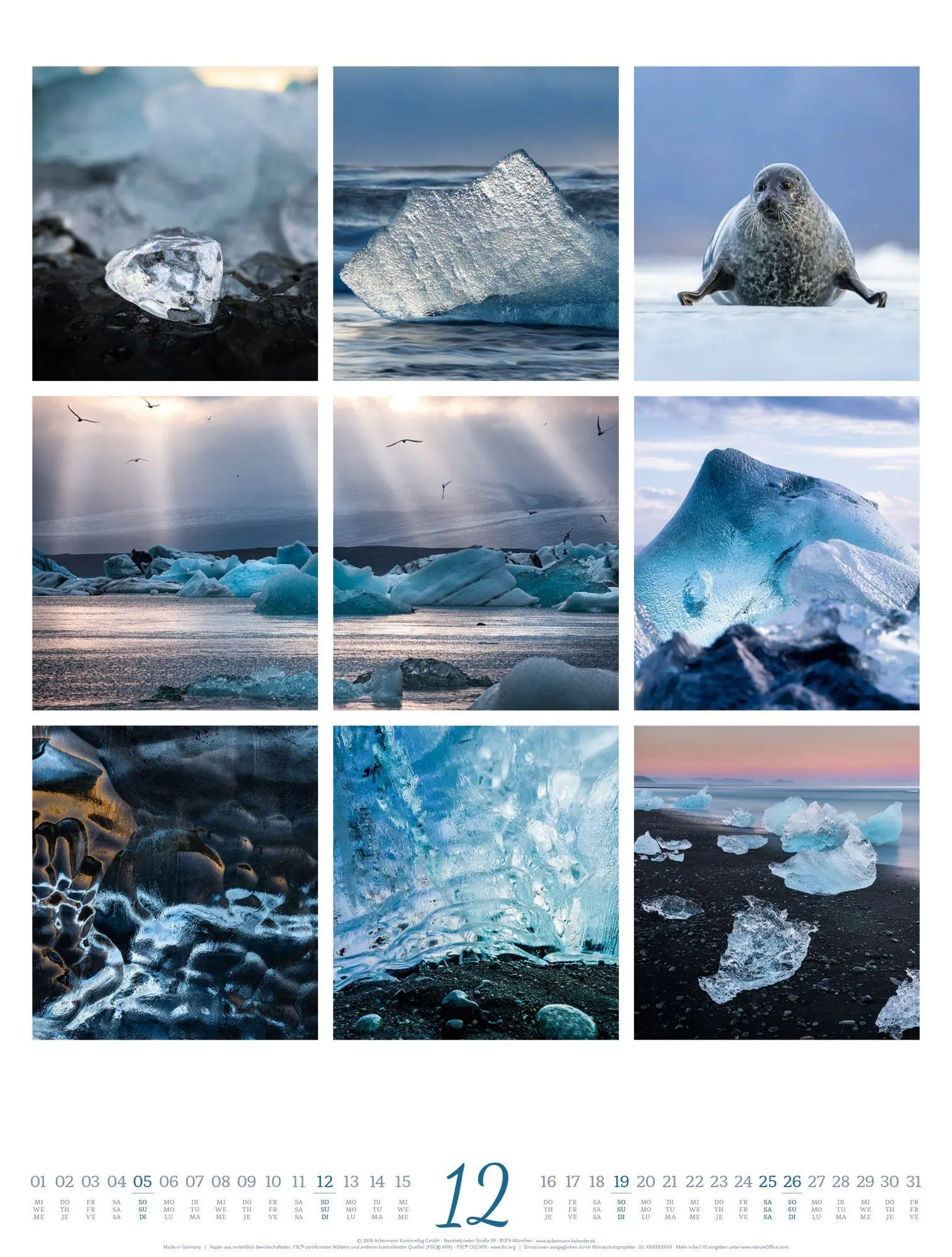 Bild: 9783838427850 | Inspiration Natur Kalender 2027 | Ackermann Kunstverlag GmbH | 14 S.