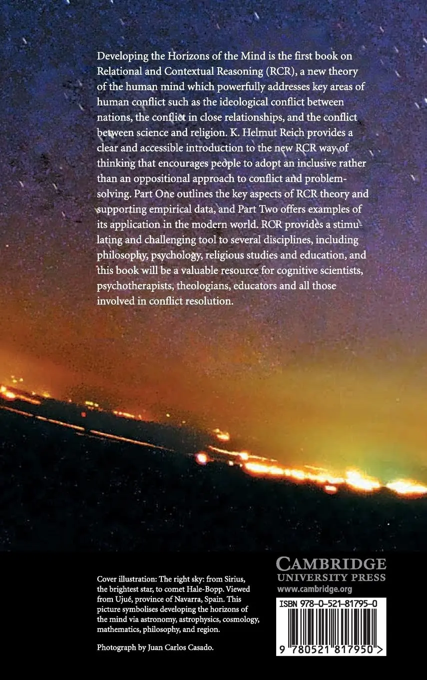 Rückseite: 9780521817950 | Developing the Horizons of the Mind | K. Helmut Reich | Buch | 2015