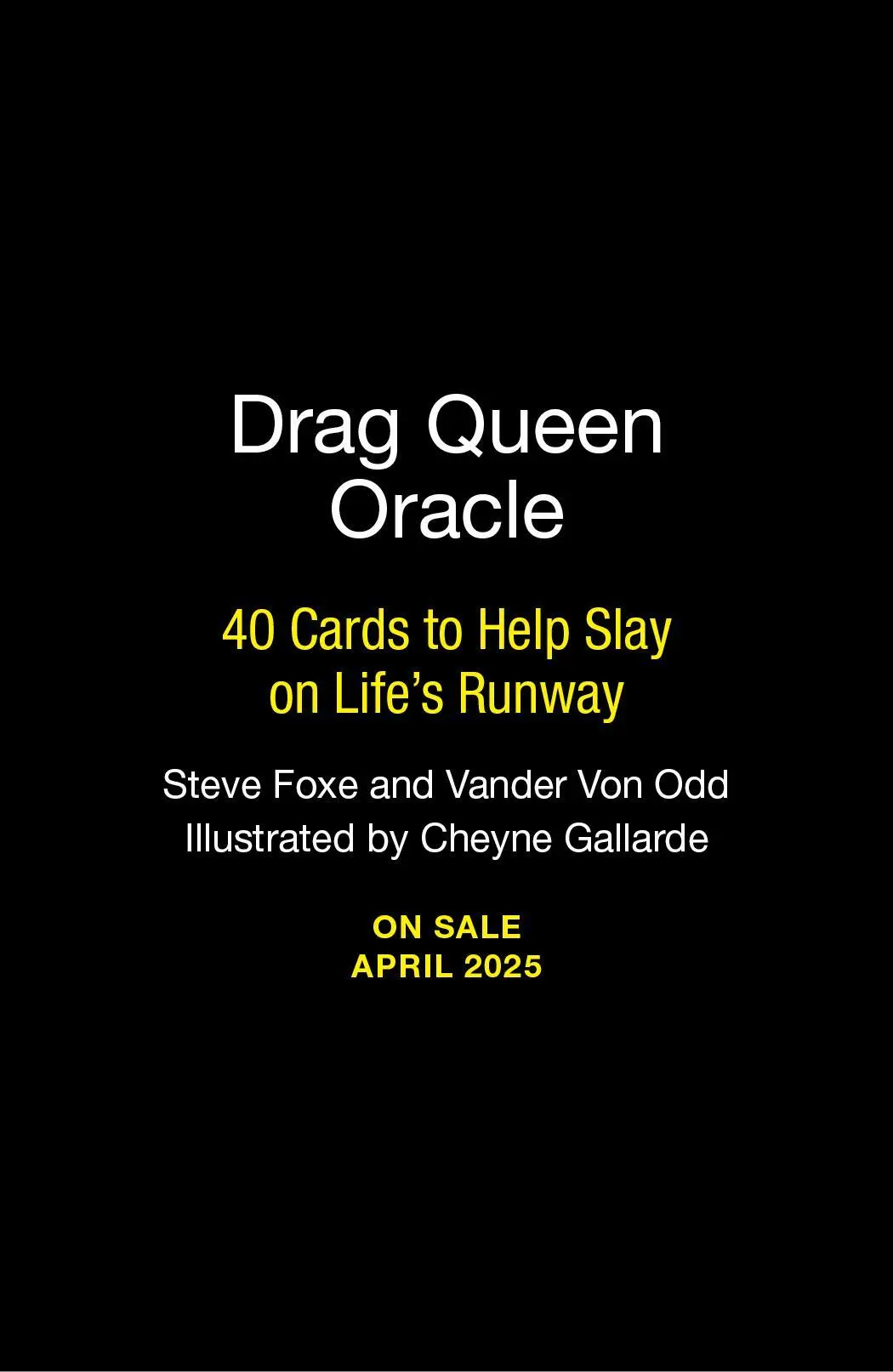 Cover: 9780762487950 | Drag Queen Oracle | 40 Cards to Help Slay on Life's Runway | Buch