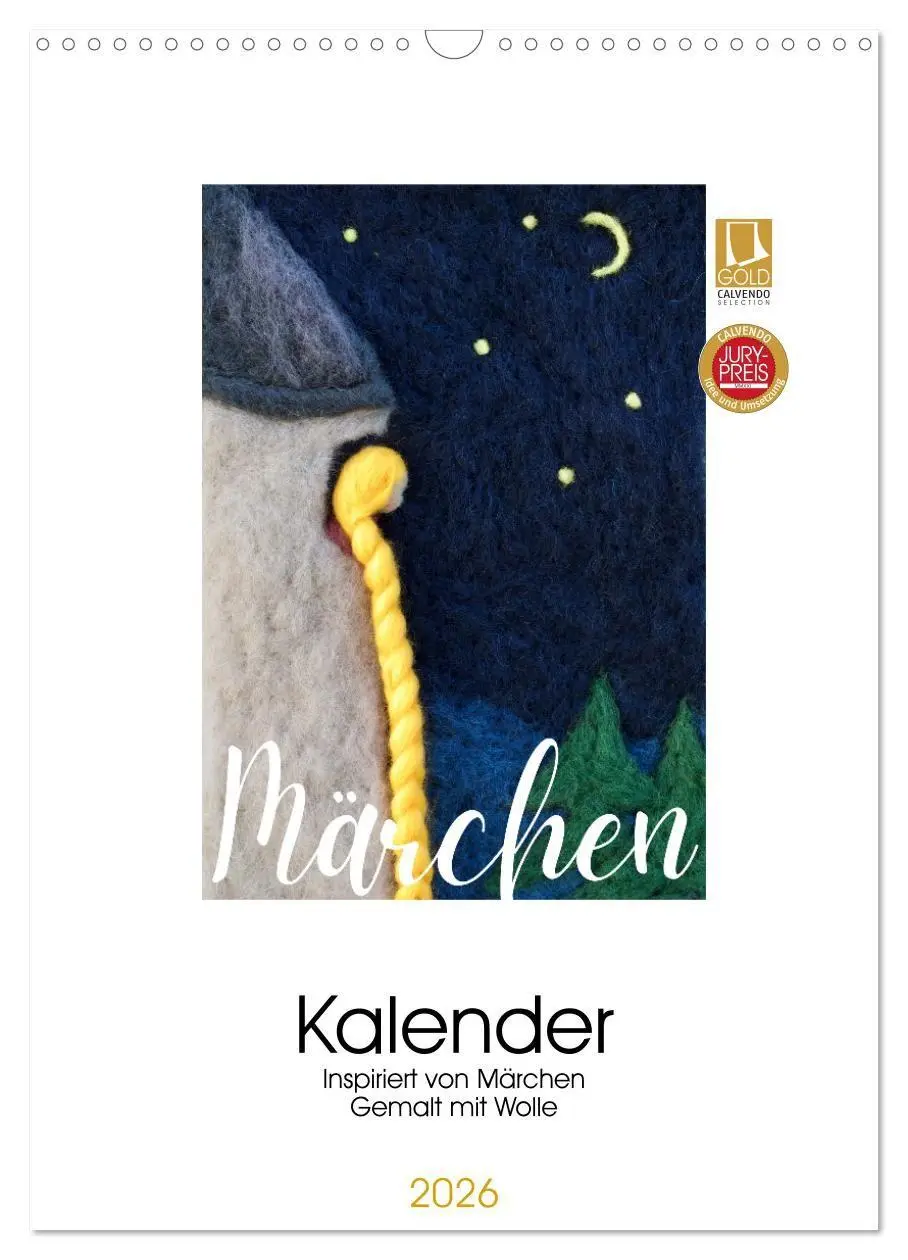 Cover: 9783516357950 | Märchenkalender (Wandkalender 2026 DIN A3 hoch), CALVENDO...