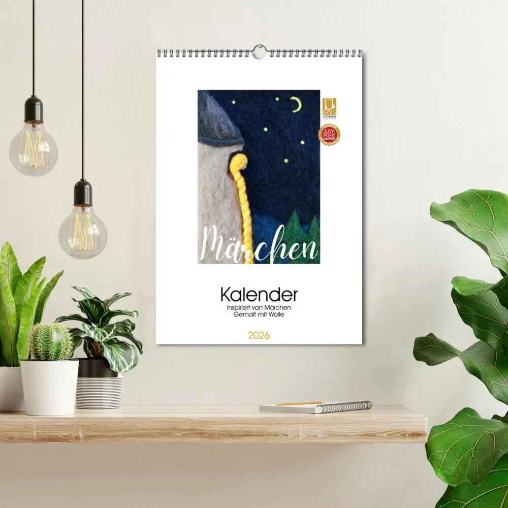 Bild: 9783516357950 | Märchenkalender (Wandkalender 2026 DIN A3 hoch), CALVENDO...
