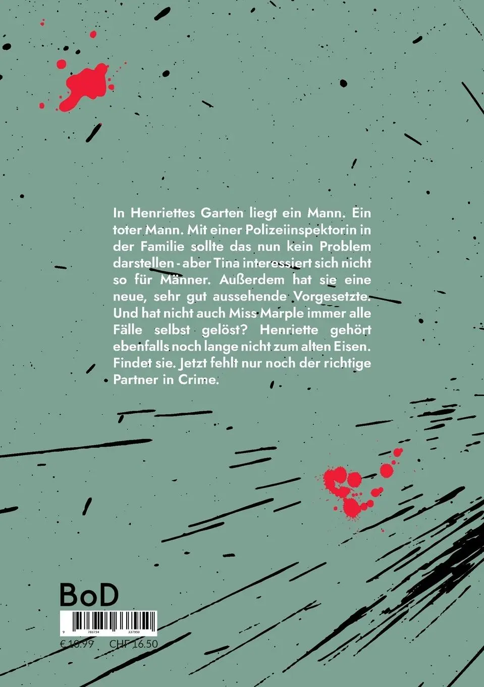 Rückseite: 9783754337950 | Crime | Chris Peregrin | Taschenbuch | Paperback | 182 S. | Deutsch