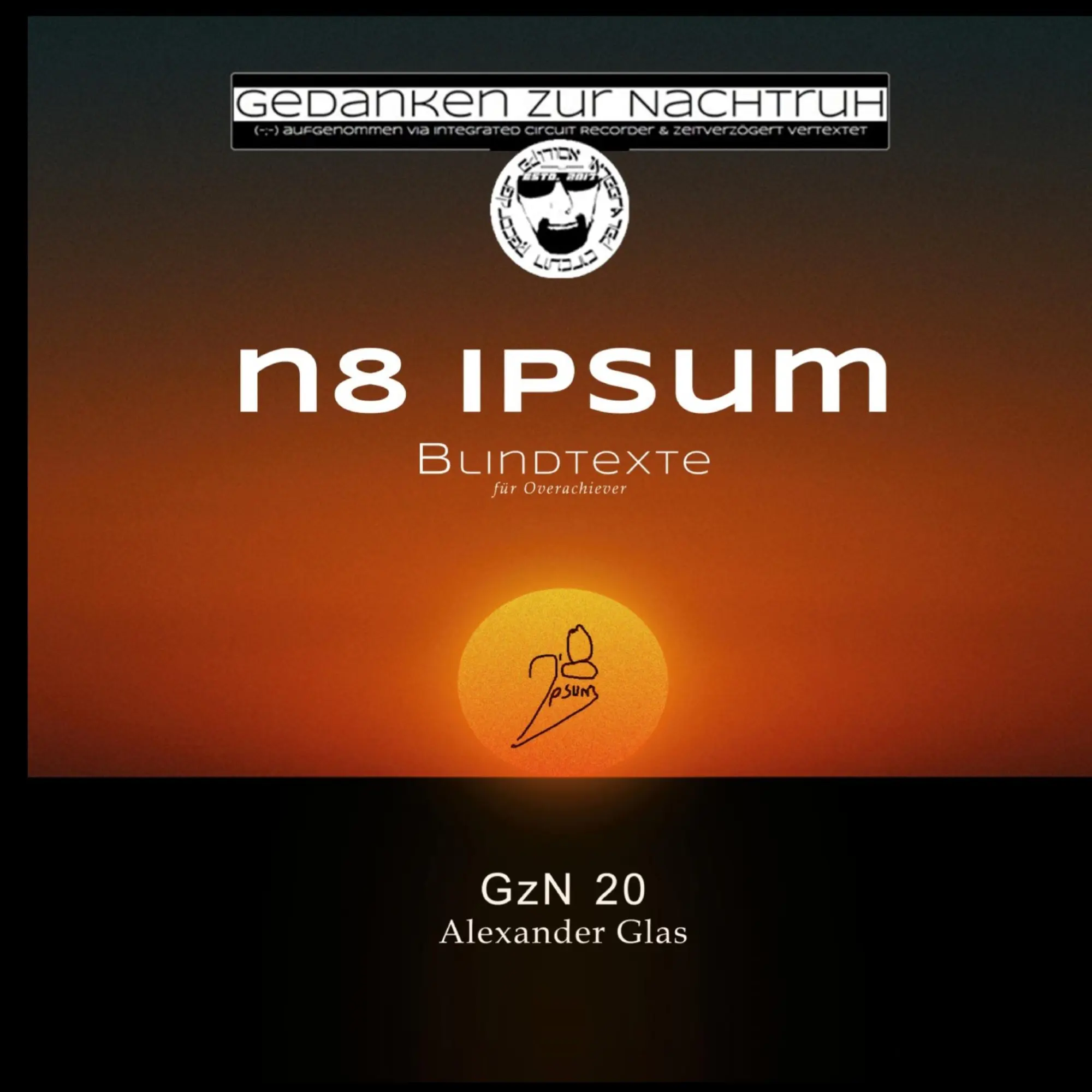 Cover: 9783819227950 | GzN 20: n8 ipsum | Blindtexte | Alexander Glas | Taschenbuch | 40 S.