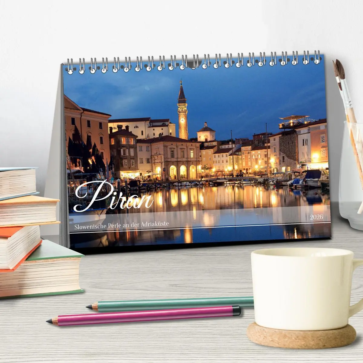 Bild: 9783457398050 | Piran - Slowenische Perle an der Adriaküste (Tischkalender 2026 DIN...