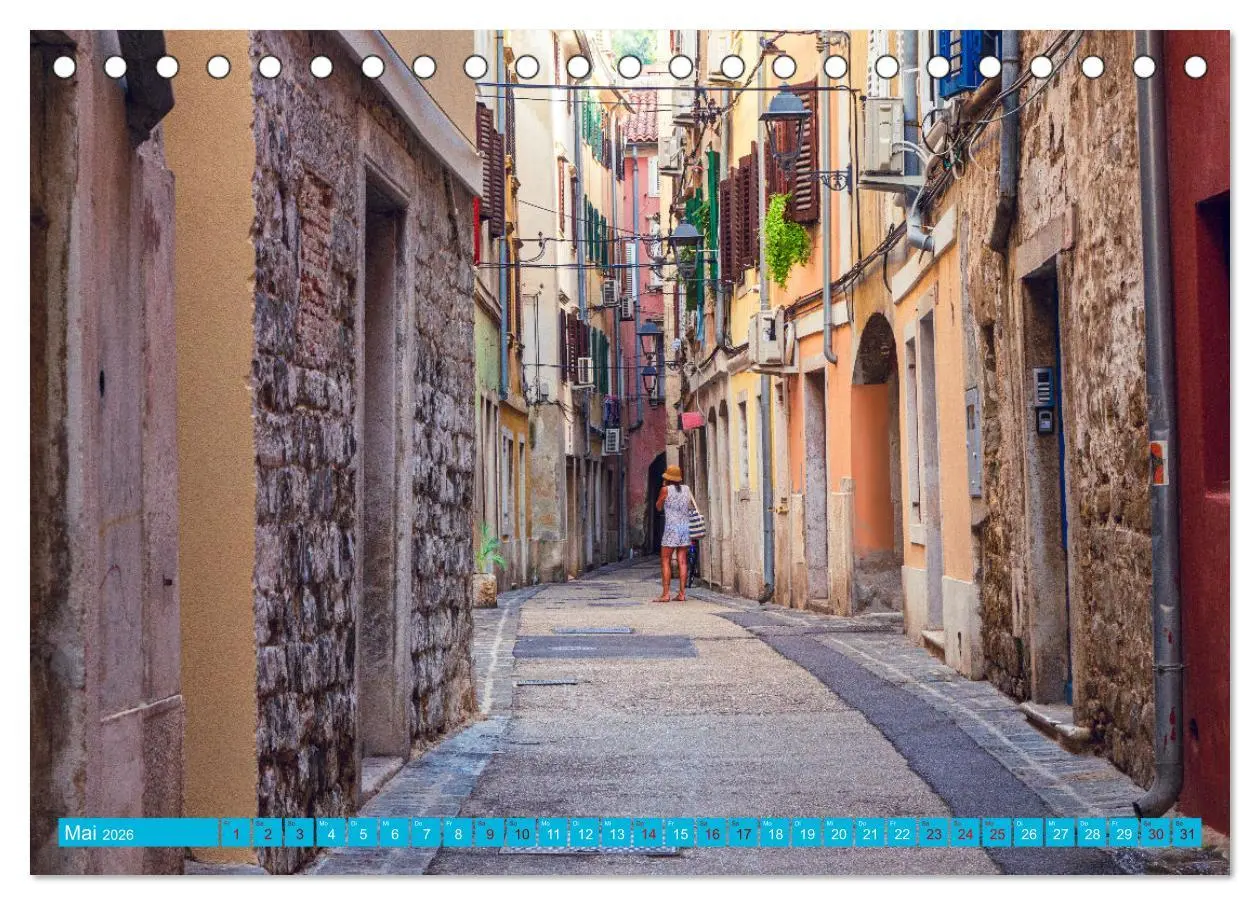 Bild: 9783457398050 | Piran - Slowenische Perle an der Adriaküste (Tischkalender 2026 DIN...