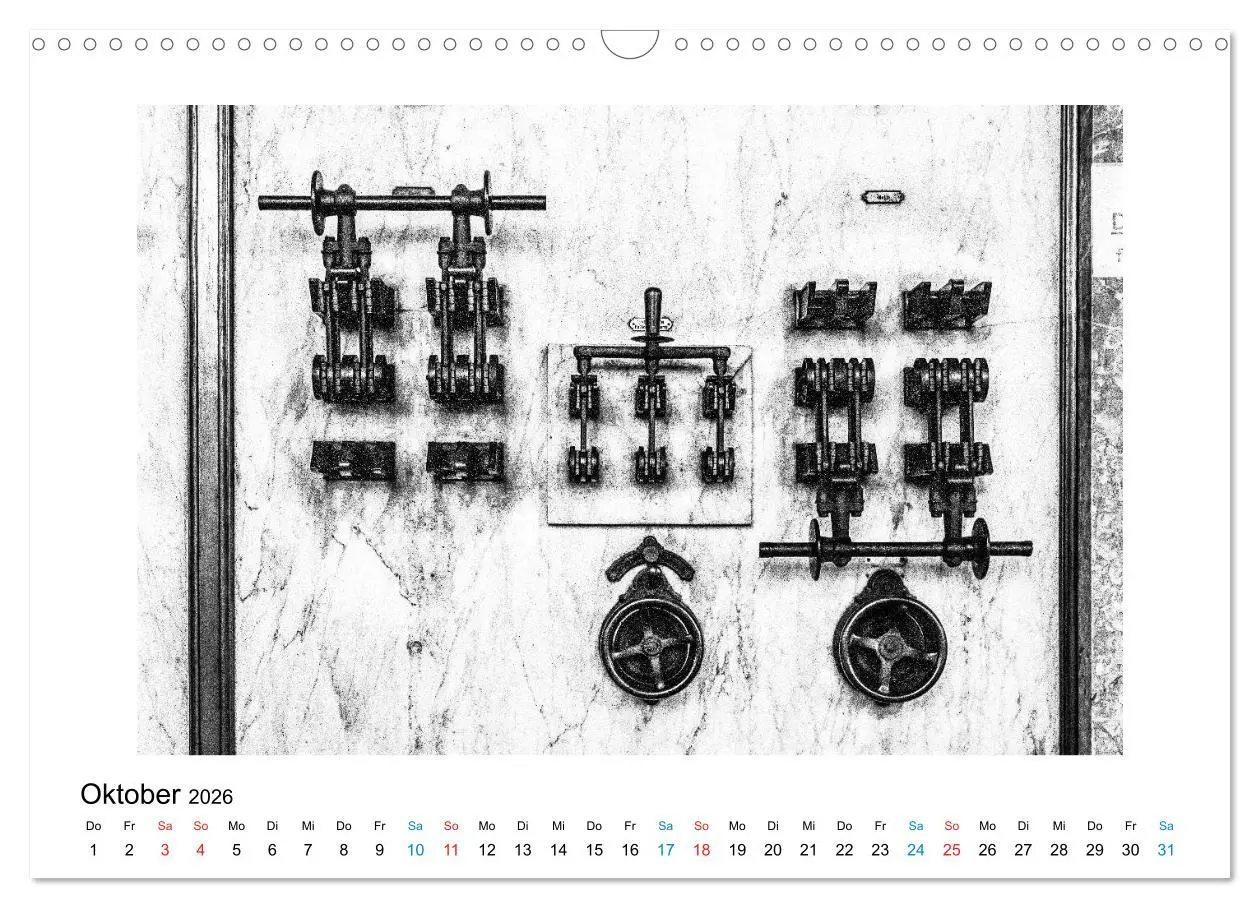 Bild: 9783457918050 | Die große Stille - Industriekultur im Revier (Wandkalender 2026 DIN...