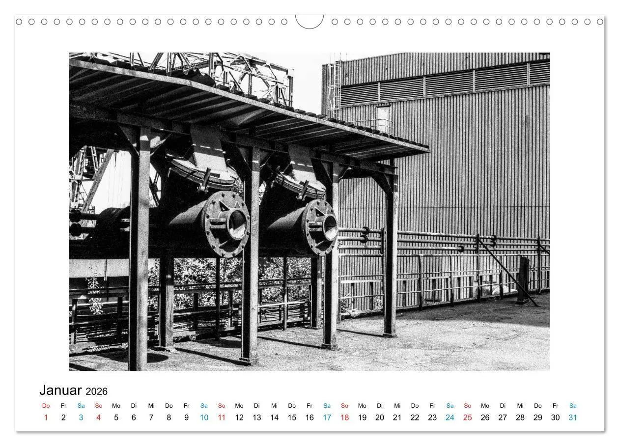 Bild: 9783457918050 | Die große Stille - Industriekultur im Revier (Wandkalender 2026 DIN...