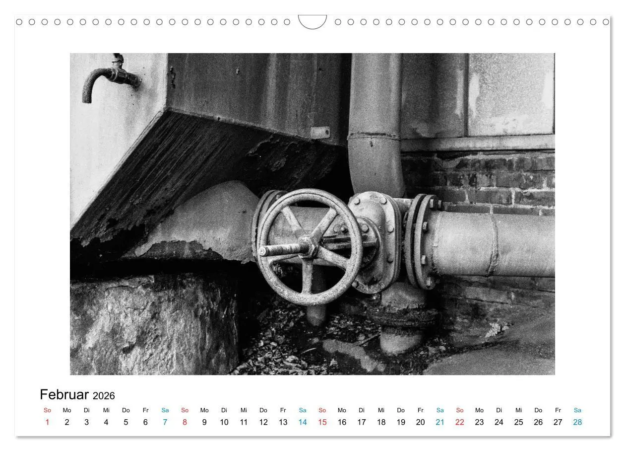 Bild: 9783457918050 | Die große Stille - Industriekultur im Revier (Wandkalender 2026 DIN...