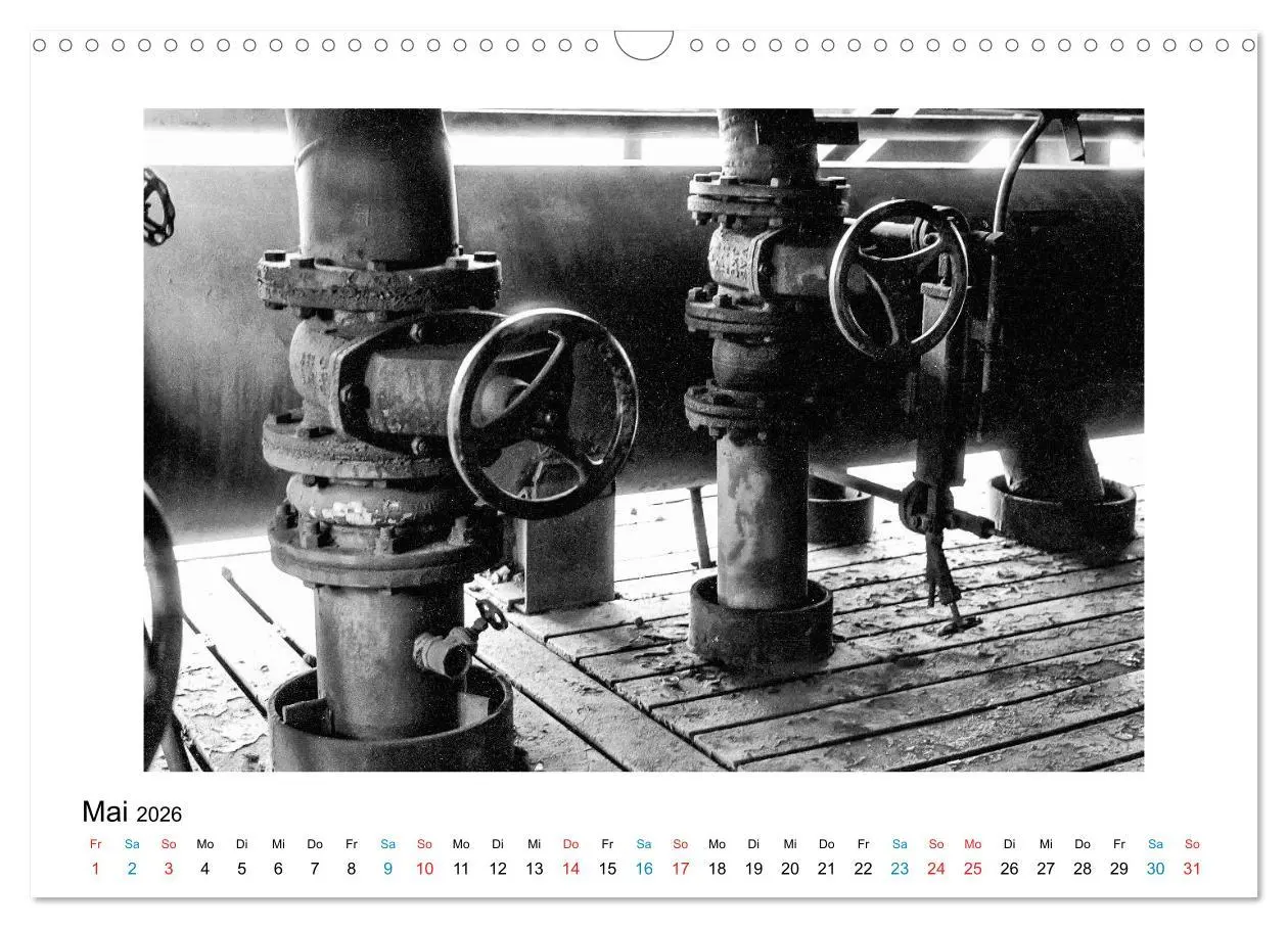Bild: 9783457918050 | Die große Stille - Industriekultur im Revier (Wandkalender 2026 DIN...
