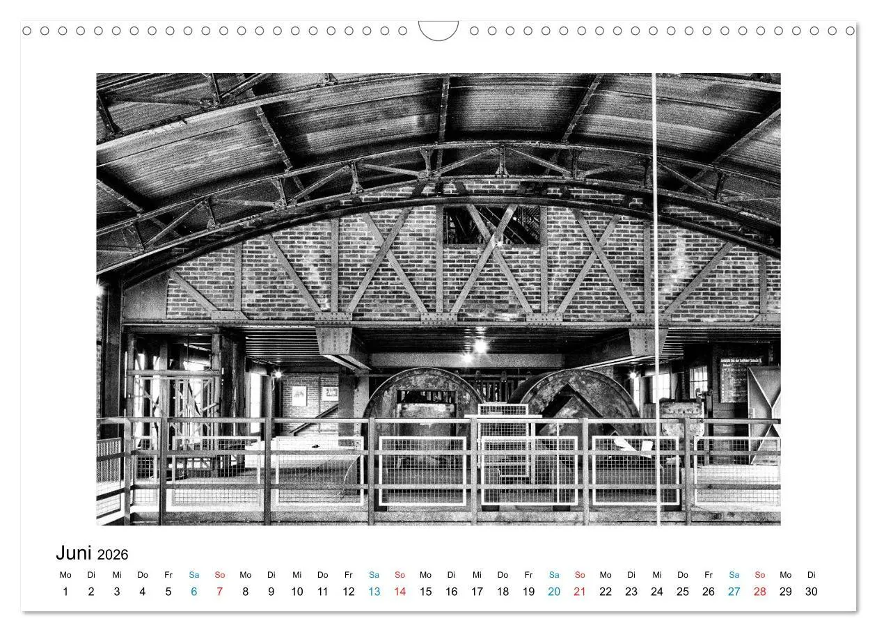 Bild: 9783457918050 | Die große Stille - Industriekultur im Revier (Wandkalender 2026 DIN...