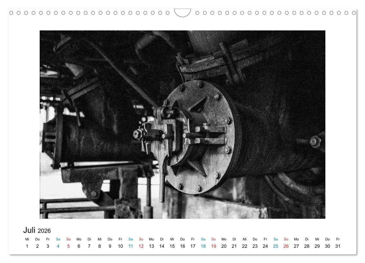 Bild: 9783457918050 | Die große Stille - Industriekultur im Revier (Wandkalender 2026 DIN...