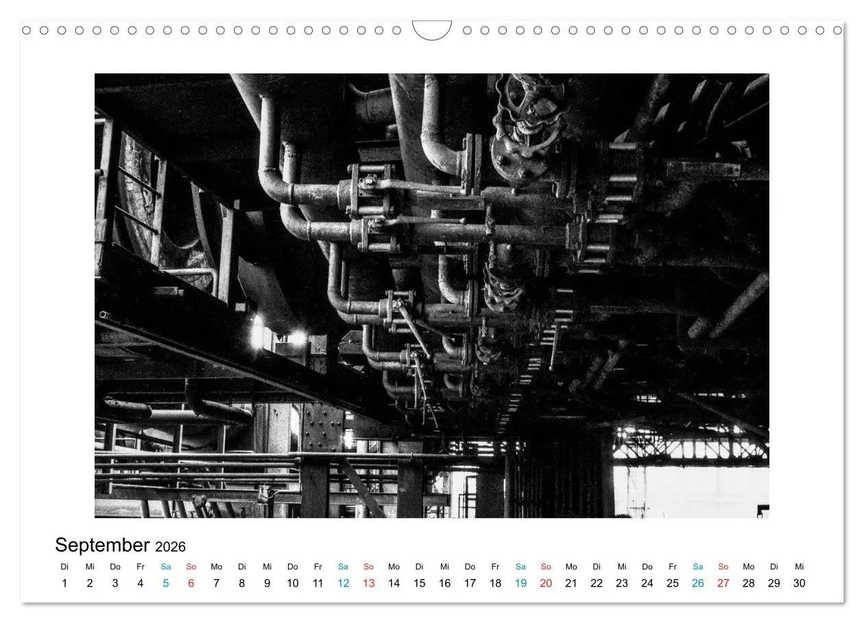 Bild: 9783457918050 | Die große Stille - Industriekultur im Revier (Wandkalender 2026 DIN...