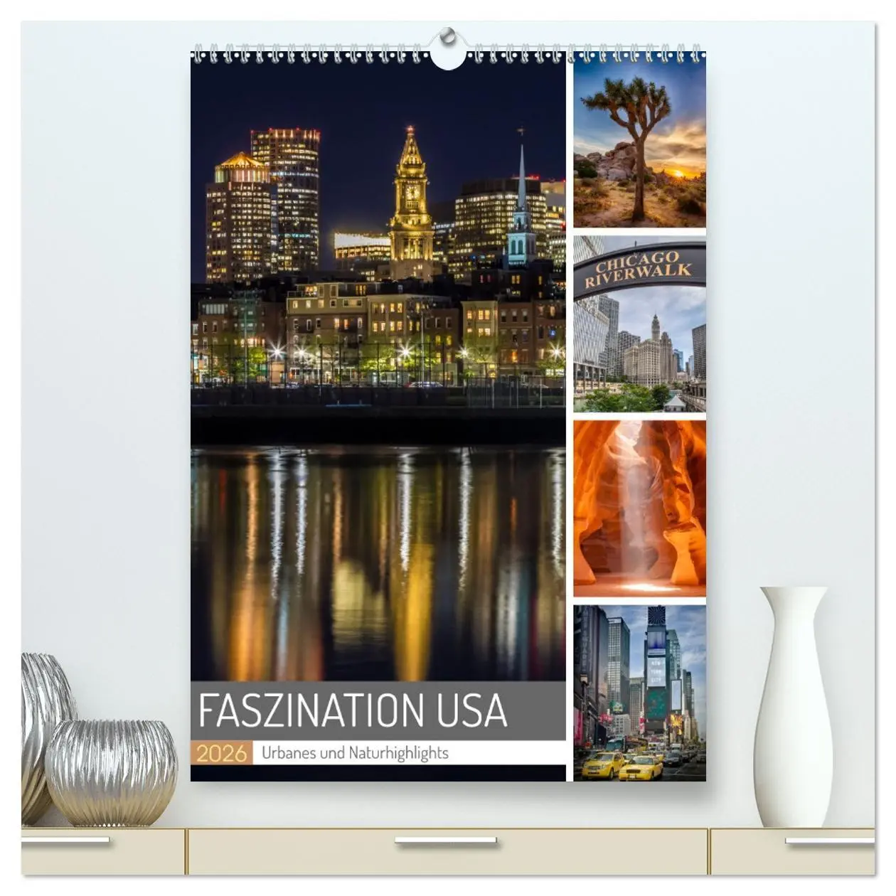 Cover: 9783516318050 | FASZINATION USA Urbanes und Naturhighlights (hochwertiger Premium...